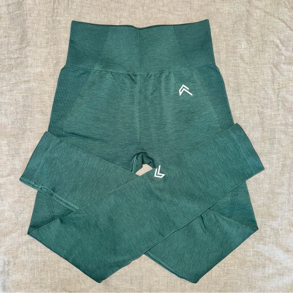 Oner Active Classic Seamless 2.0 Leggings - Mineral Green Marl - Size M